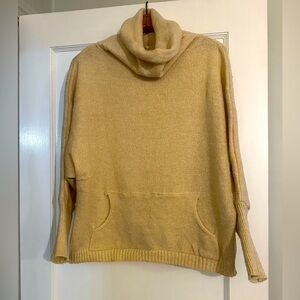 NWOT Tan Turtleneck Sweater, large